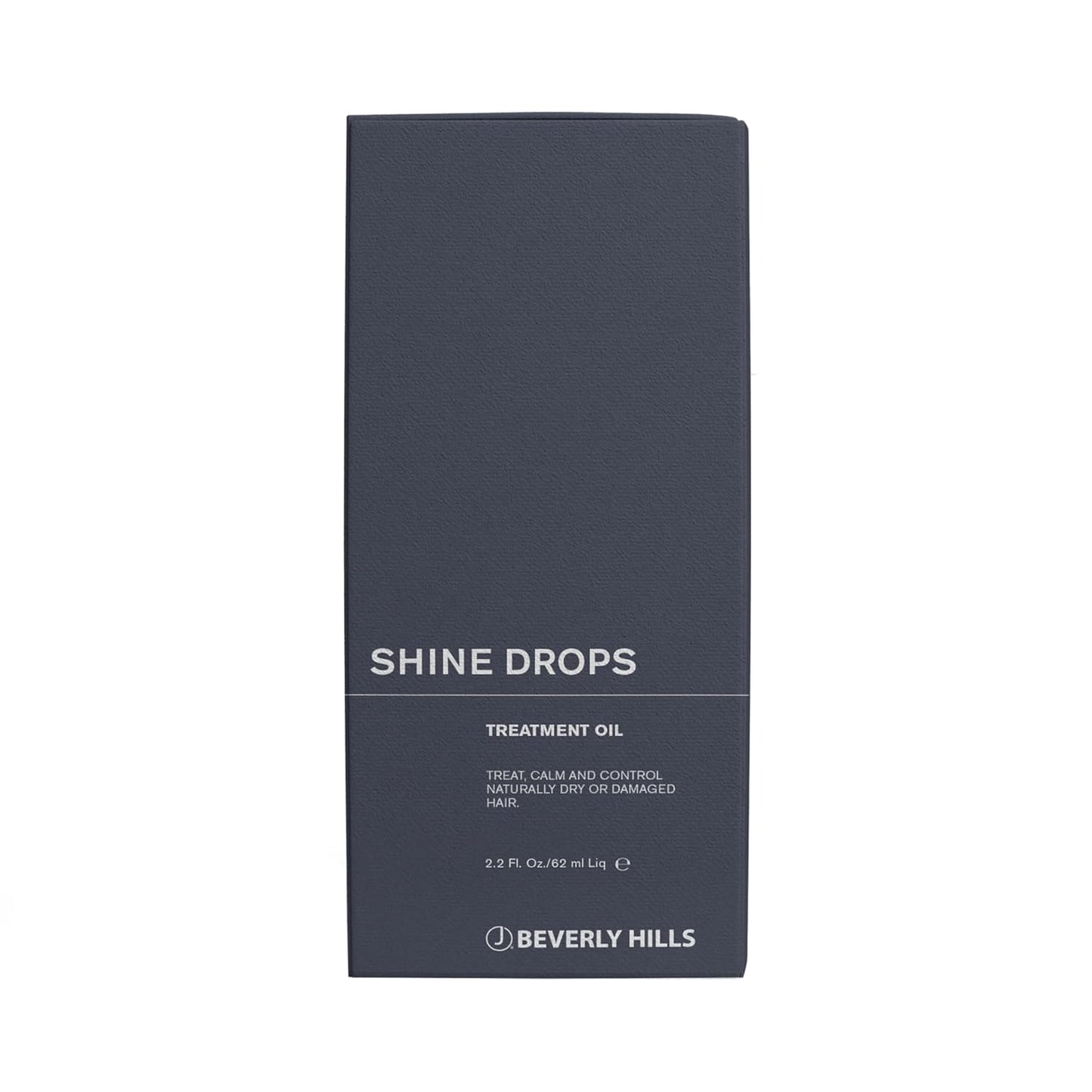 J Beverly Hills Shine Drops Hair Treatment Oil with Botanical Oils for Shine, Nourishment and Dry Hair Repair, 2.2 Oz