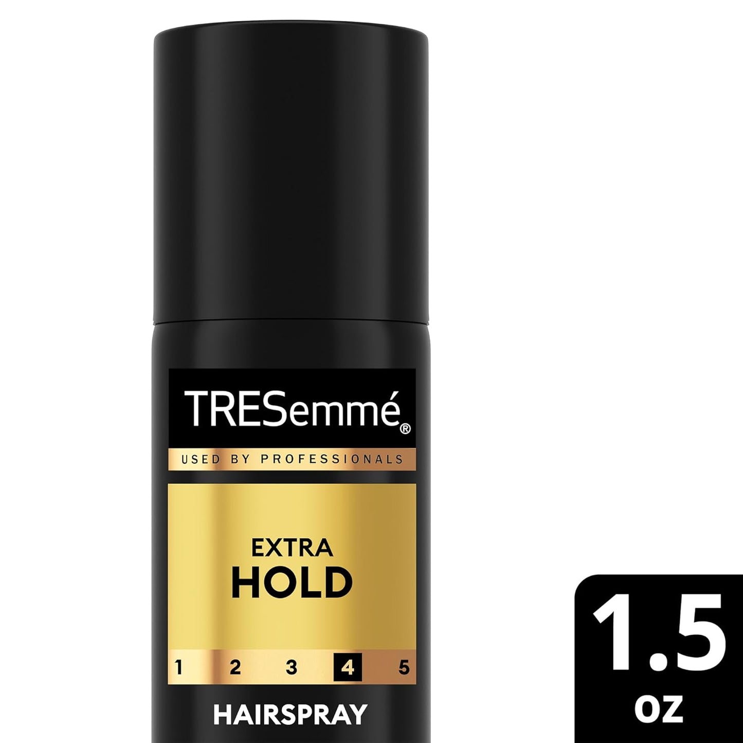 TRESemmé Travel Hairspray, Extra Hold, 24-Pack – Hair Styling Products for On-the-Go Frizz Control, Anti-Humidity Protection, 1.5 Oz Ea