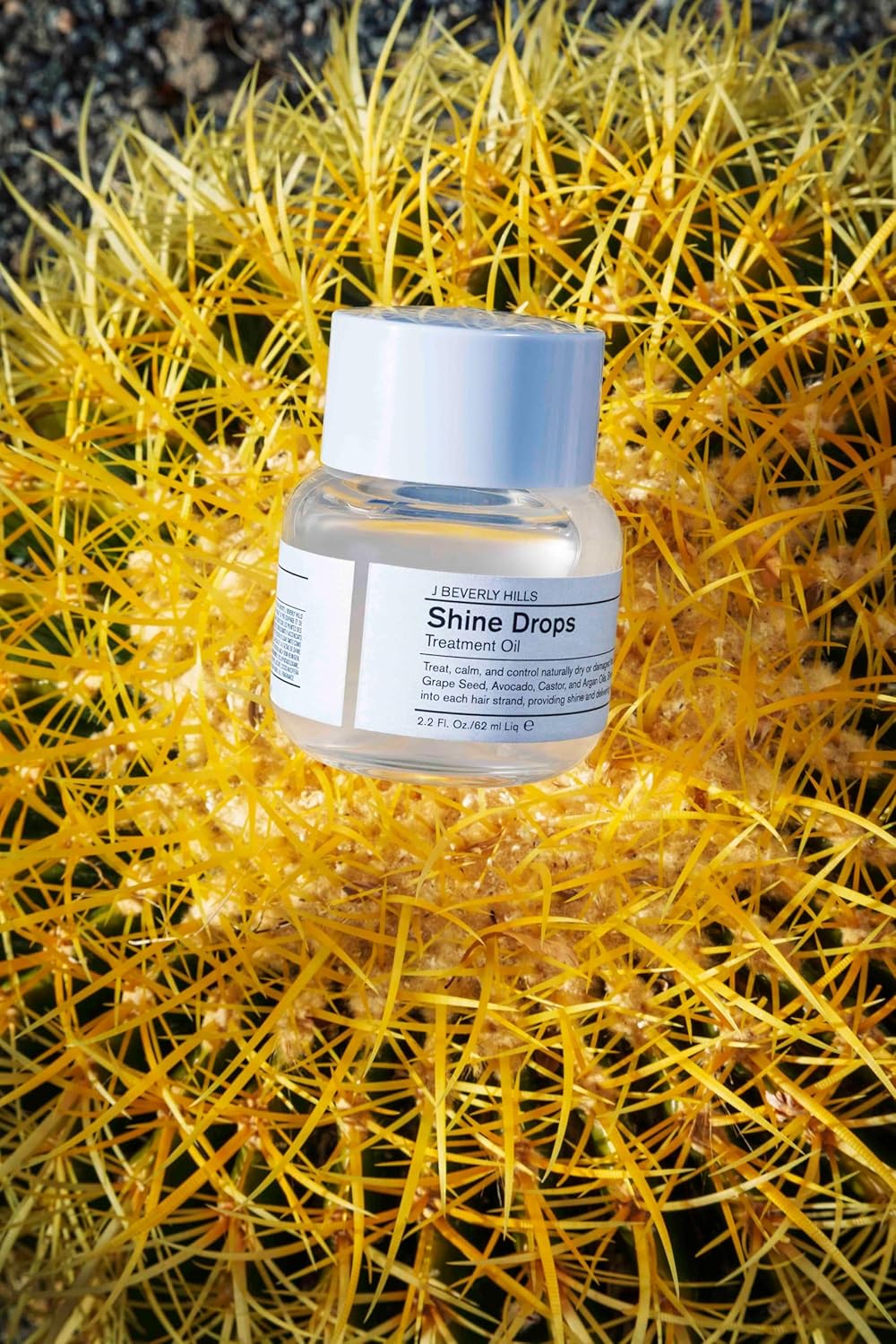 J Beverly Hills Shine Drops Hair Treatment Oil with Botanical Oils for Shine, Nourishment and Dry Hair Repair, 2.2 Oz